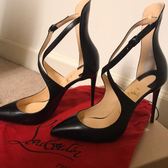 100% Authentic Christian Louboutin Black Heels - Picture 3 of 8